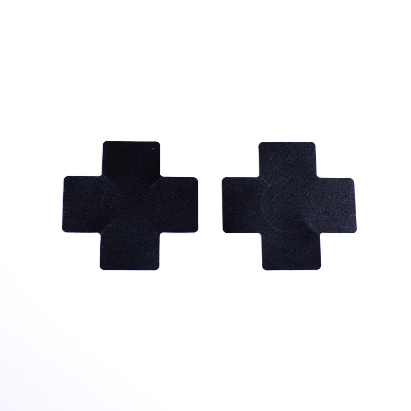Cruz (tejido negro satinado)