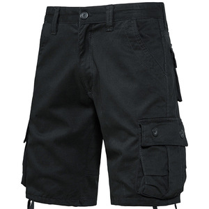 Pantalones Cortos Tácticos Casuales de Lona de Algodón para <span class=keywords><strong>Hombre</strong></span>, Pantalones Cargo Safari con Múltiples Bolsillos para Senderismo y Caza, Pantalones Cortos de Secado Rápido - Product Image 5