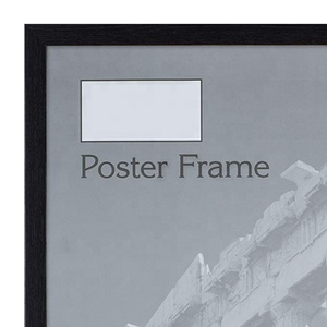 Chất lượng cao 11*17 khung Áp phích <span class=keywords><strong>A0</strong></span> gỗ đen khung hình trang trí Nội Thất Tường Khung ảnh bộ - Product Image 5