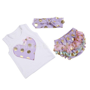 Nouvel arrivage en ligne : Ensemble de 3 vêtements coréens pour bébés filles de 0 à 3 ans - Product Image 4