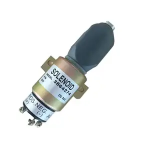 Aftermarket Stop Shut Off Solenoid SA-3766-T 3684274 1751-24E For PC75US-3 PC75UU-2 4D95