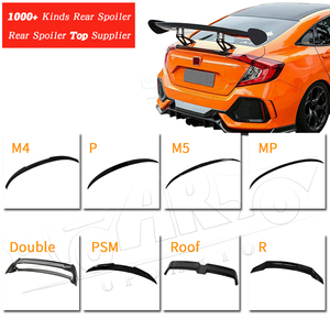 Spoiler auto HS carbonio look Spoiler posteriore universale per Mazda 3 Q50 350z Suzuki Swift Tesla modello 3 <span class=keywords><strong>Honda</strong></span> <span class=keywords><strong>Civic</strong></span> E90 F30 E46 - Product Image 5