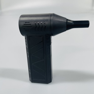 Souffleur d'air électrique portable mini 130000 tr/min, ventilateur de séchage 3 vitesses réglables, dépoussiéreur pour voiture, camping-car et extérieur, support espagnol - Product Image 4