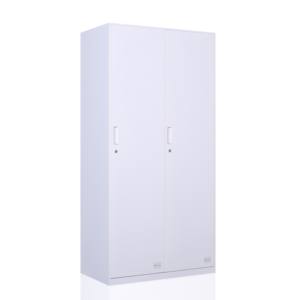 Armoire de rangement <span class=keywords><strong>en</strong></span> acier, classeur à 2 portes avec <span class=keywords><strong>casier</strong></span> d'école utilisé pour les vendre - Product Image 1