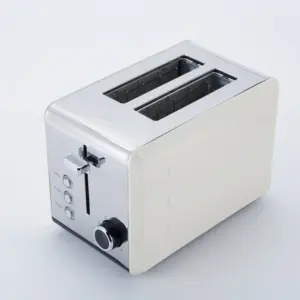 2 Slices electric bread toaster with multi-browning function