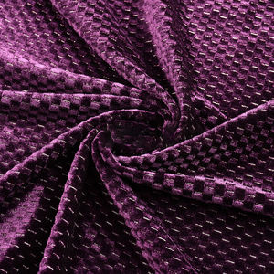 قماش مخملي فضي شعيرات الفضية لفساتين المنسوجات المنزلية الأكثر مبيعًا - Product Image 3