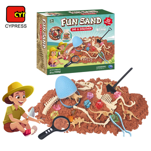 Molde de arena para manualidades, juguete arqueológico, dinosaurio, espacio, arena - Product Image 6