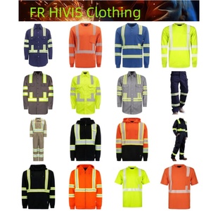 Prenda de Alta Visibilidad para Soldadores y Montadores, 6.5OZ, con Cinta Reflectante, Resistente al Fuego, Camisas de Alta Visibilidad - Product Image 5