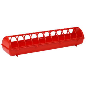 <span class=keywords><strong>Mangeoire</strong></span> à <span class=keywords><strong>oiseaux</strong></span> en plastique de différentes tailles, <span class=keywords><strong>anti</strong></span>-déversement, avec couvercle rabattable, boîte d'alimentation au sol pour volailles avec trou pour pigeons, perroquets, poulets - Product Image 4