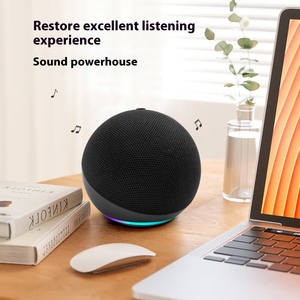 Wireless <b>Mini</b> Subwoofer Portable <b>Speaker</b> Vibrant Sound for Great Rooms Dining Rooms Offices-Fabric Card - Product Image 3