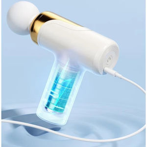 Pistola de Masaje Muscular Profundo y de Tejidos 2025, Nuevo Estilo, con 5 Cabezales de Masaje, Control de Velocidad y Función Musical - Product Image 1