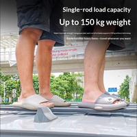 MASSAIT Tank 300 Modifié, Plateforme de toit intégrée à levage zéro, Accessoires d'échelle, Porte-bagages encastré pour cadre de bagages