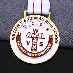 Medalla de logotipo 3D de oro de fútbol personalizada barata 5K carrera maratón correr Metal fundición personalizada fútbol deportes Medallas de premio con cinta - Product Image 5