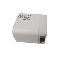 Chargeur pliable US Plug Le plus récent chargeur mural USB A + C 35W pour Iphone15