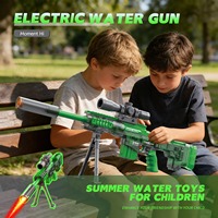 Pistol Air Bertekanan Tinggi YT, Mainan Air Tembak Terus-Menerus untuk Anak-Anak, Permainan Pantai Musim Panas, Pistol Air Realistis, Pistolet a Eau