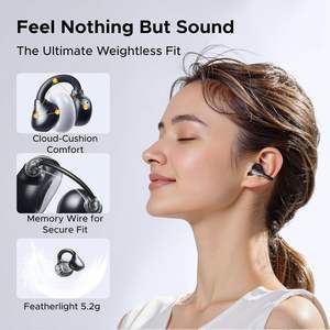 Audífonos Inalámbricos UGREEN S3 Pro ClipBuds de Diseño Abierto, Bluetooth 6.0 con 4 Micrófonos <span class=keywords><strong>para</strong></span> Llamadas Nítidas, Diafragma de 12 mm, Auriculares con Clip - Product Image 2