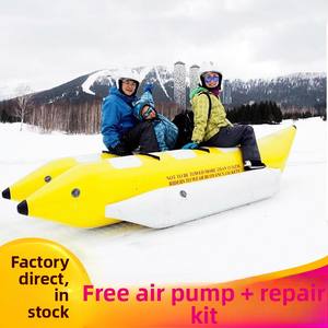 <span class=keywords><strong>Bateau</strong></span> banane <span class=keywords><strong>gonflable</strong></span> personnalisé pour améliorer le plaisir aquatique grâce à sa flottabilité pour les activités nautiques - Product Image 2