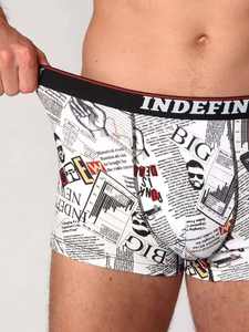 <span class=keywords><strong>Boxer</strong></span> da <span class=keywords><strong>Uomo</strong></span> Trendy a Vita Media <span class=keywords><strong>4XL</strong></span> in Maglia Traspirante con Fascia Elastica Stampata a Blocchi di Colore ODM Morbidi per Casa Casual Delicati sulla Pelle - Product Image 6