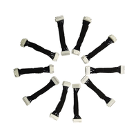 Maßgefertigtes 2x8-Pin Flachkabel PHD Industrielle Gerätesteuerung Kabelbaum PVC-Isolierung Verzinntes Kupfergeflecht 7-adrig Geräuschreduzierend