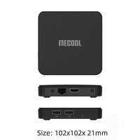 Receptor de TV Inteligente 2026 de Alto Rendimiento, Quad Core, 4K, Android 11, 2GB, 32GB, WiFi Dual, para Reino Unido