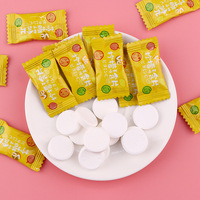 Vente en gros de pastilles pour thé au citron, vitamine C, collation décontractée, aigre-doux, délicieuse tablette, bonbons, sucettes de réception en vrac
