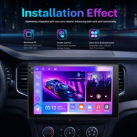 Radio para Auto Android Compacto de 7 Pulgadas, 2GB 32GB, Pantalla Táctil Integrada, con WiFi de Doble Banda, Bluetooth 5.0 y Ecualizador de 32 Bandas