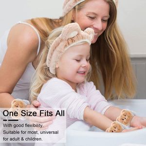 Lindas Bandas de Felpa con Diseño de Oso, Absorbentes de Agua, para Lavar la Cara, Toallas de Spa, Accesorios para el Cuidado de la Piel y Maquillaje, Regalo Ideal para Mujeres y Niñas - Product Image 6