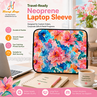 Housse d'ordinateur portable en néoprène personnalisée, sacoche pour ordinateur portable, pochette de protection, étui de transport, imperméable pour le bureau, l'école, les voyages