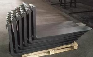 JINGXIN フォークリフトフォークアタッチメント カスタムサイズ モデル3A フォーク仕様 1820x100x650mm 1年保証 新品 ブラック フォークリフト/スタッカー - Product Image 2