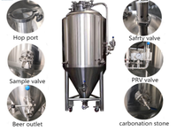 1500L Beer Fermenting Machine for Craft Beer Brewing Machine
