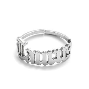 Женское ретро-кольцо с надписью - Product Image 6