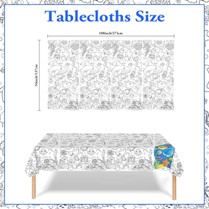 Tovaglia <span class=keywords><strong>di</strong></span> Carta per Pittura Fai-da-Te per Bambini, Non Tossica, per <span class=keywords><strong>Feste</strong></span> <span class=keywords><strong>di</strong></span> Ringraziamento e Attività Familiari, Uso Interno Portatile - Product Image 3