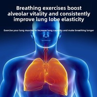 Appareil d'entraînement respiratoire intelligent sans fil pour tester la capacité pulmonaire et la résistance respiratoire