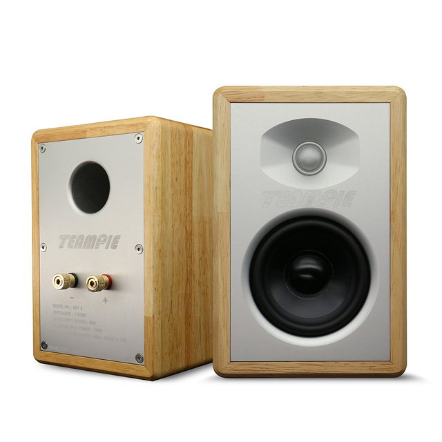 High Sound Quality 50W Rms at 8 OHMS 4 Inch BookShelf Speaker for Home Audio HIFI System QMS101
