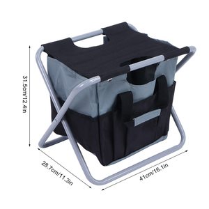 Chaise pliante portable directe d'usine, pratique pour le camping, la pêche, les événements en plein air, chaises de poche - Product Image 5