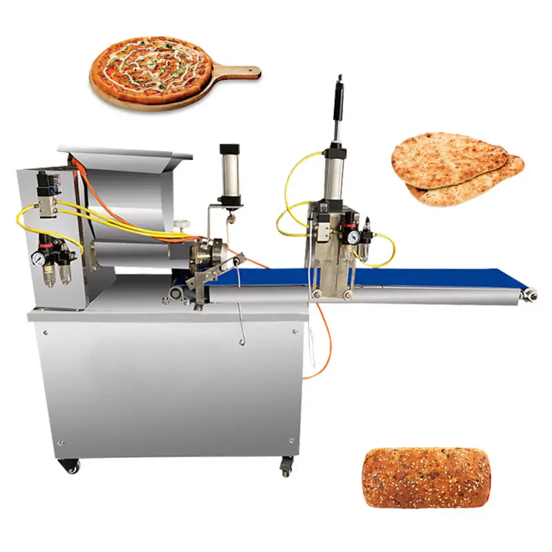 ماكينة تلقائية لصنع قوالب البيتزا، ماكينة إعداد بقشر البيتزا، ماكينة التشكيل