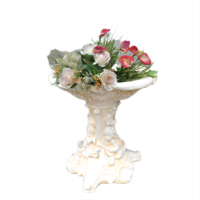Moules en silicone réutilisables pour pots de fleurs en béton, moules décoratifs pour pots de fleurs en béton, moulage par injection durable de qualité supérieure