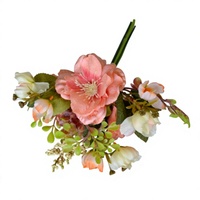 Fleurs artificielles en soie haut de gamme Tmall Wholesale pour arrangements de table de salon, bouquets de mariée, bouquets d'orchidées argentées