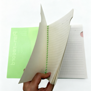 Cahiers spirales personnalisés 18K, <span class=keywords><strong>116</strong></span> feuilles, couverture en PP, pour cadeau - Product Image 2