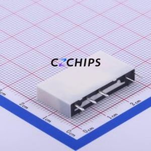 HF41F/5-ZS Power Relay SIP,5x28mm Relay 5V 1 Changeover: 1C (SPDT-Changeover)::: 5 6A-30VDC/6A-250VAC - Product Image 2