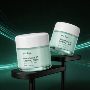 Crema Calmante con Pantoteno B5 de Marca Privada 80ml, Crema Facial para Aliviar el Enrojecimiento, OEM ODM, Logotipo Personalizado, Cuidado de la Piel - Product Image 6