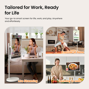 Factory Outlet 23.8/27/32 Inch Mobile <b>TV</b> Display Android 12 Touch Screen Monitor Smart Full HD 1080p 60Hz <b>Portable</b> <b>Portable</b> Rota - Product Image 4