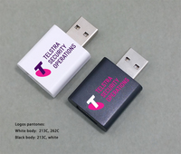 Fábrica al por mayor logotipo personalizado pila de carga pública condón USB para proteger los datos bloqueador de datos de seguridad para la promoción de regalos