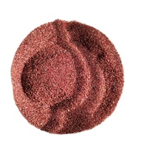 Sable abrasif grenat rose de haute qualité 80 mesh pour machine de découpe jet d'eau et sablage industriel