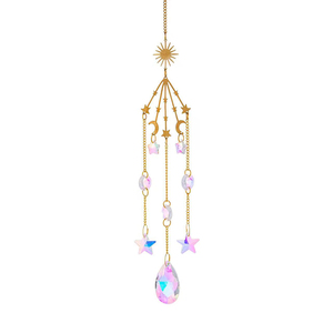 Cristaux arc-en-ciel, attrape-soleil suspendu pour fenêtre, boule de cristal, attrape-soleil, pendentifs pour jardin, mariage, fête - Product Image 6
