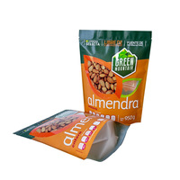Voedselveilige composiet plastic stand-up pouch verpakking voor gedroogd fruit, op maat bedrukt met ritssluiting voor diverse soorten gedroogd fruit