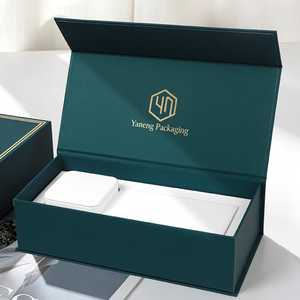 Caja de Joyería de Cartón Ecológica con Tapa Magnética y Logotipo Personalizado del Proveedor, Caja para Anillos, para Almacenamiento y Embalaje de Regalos, Venta al Por Mayor - Product Image 5