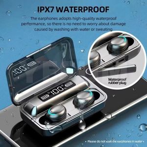 Auriculares Inalámbricos Bluetooth CJX845 Personalizables F9, Auriculares Bluetooth con Pantalla Digital Impermeables IPX6, Auriculares Deportivos Estéreo 9D - Product Image 5