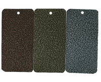 Peinture en poudre électrostatique à effet martelé ondulé de couleur gris