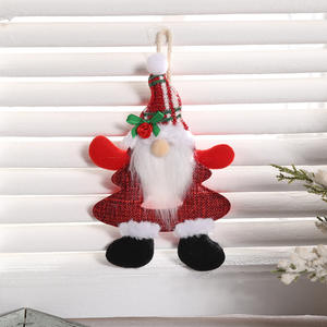 Hot-Selling <b>Cute</b> Faceless Santa Claus Pendant <b>Doll</b> Luxury Style New Holiday Gifts for Christmas Tree Decoration Factory Supplies - Product Image 6